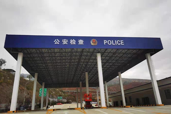 五指山网架结构屋顶